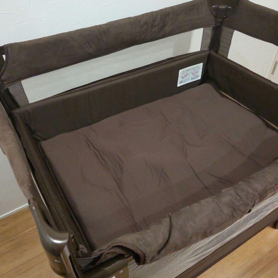 ✨美品✨ アップリカ ココネルエアー プラス ベビーベッド 折りたたみ式