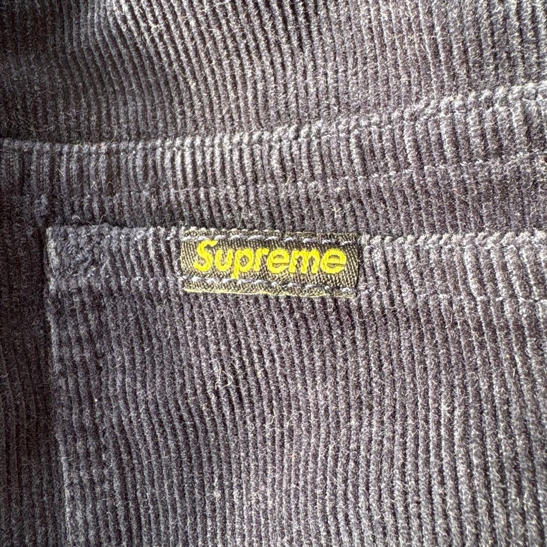 SUPREME シュプリーム コーデュロイパンツ パープル 34