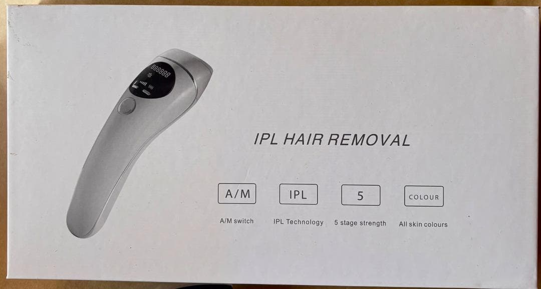 【在庫売り尽くし☆大特価】IPL光脱毛器 簡単操作で家で手軽にムダ毛ケア♪