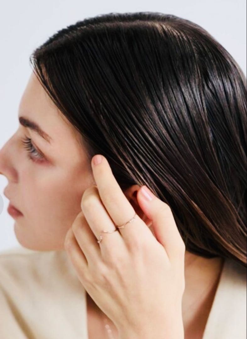 ■完売品■【ete】K10MPG ローズクォーツ/ダイヤモンド リング