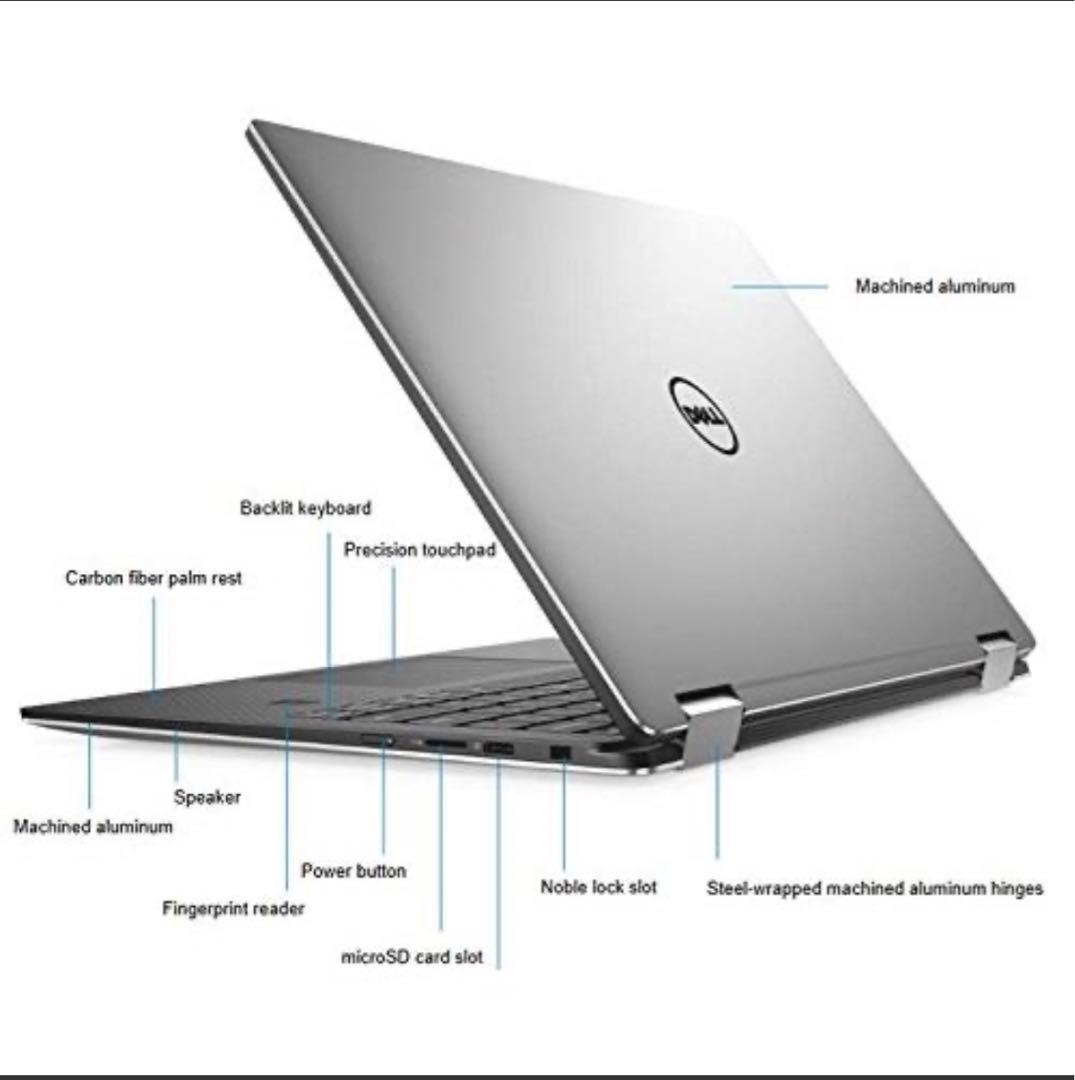 Dell XPS 9365 2-in-1ノートパソコン Core i5-7Y54