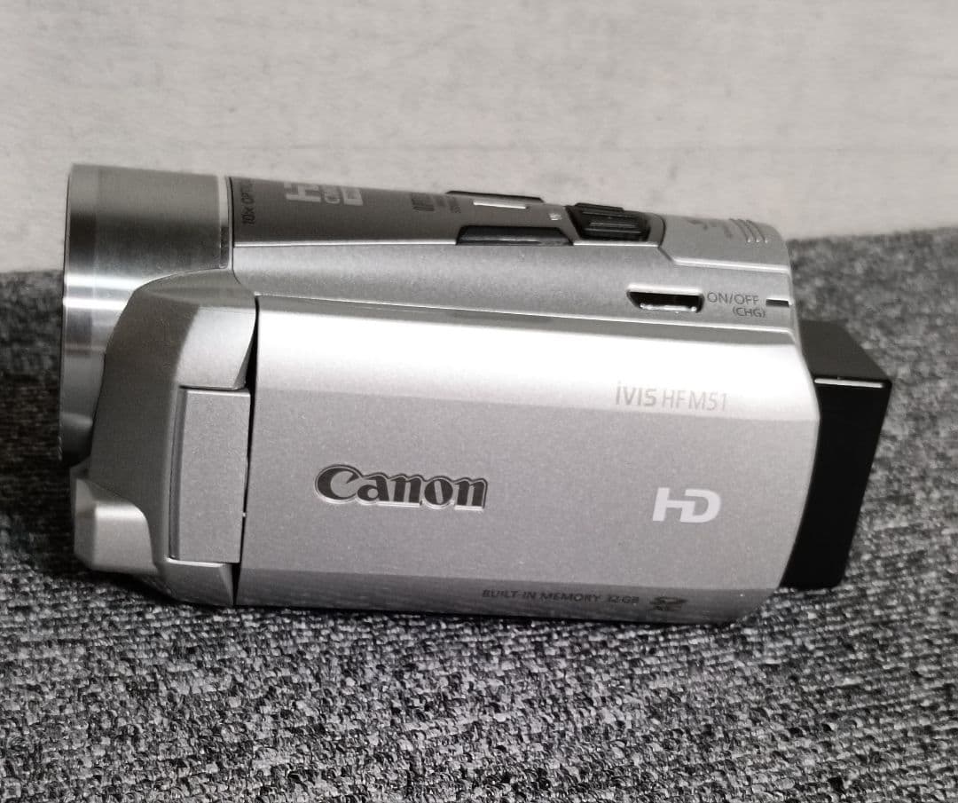 Canon IVIS HF M51 ビデオカメラ 本体 動作確認済SDカード付