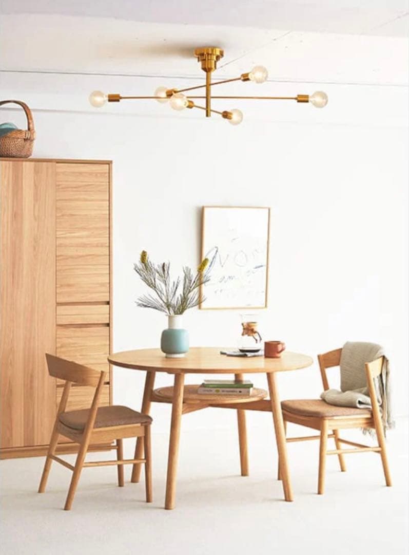 unico Astre アストル シーリングライト ゴールド 6灯 電球付き