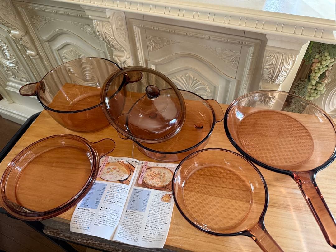 本日のみ Vision テーブルビジョン卓上鍋・両手鍋フライパン5点セット