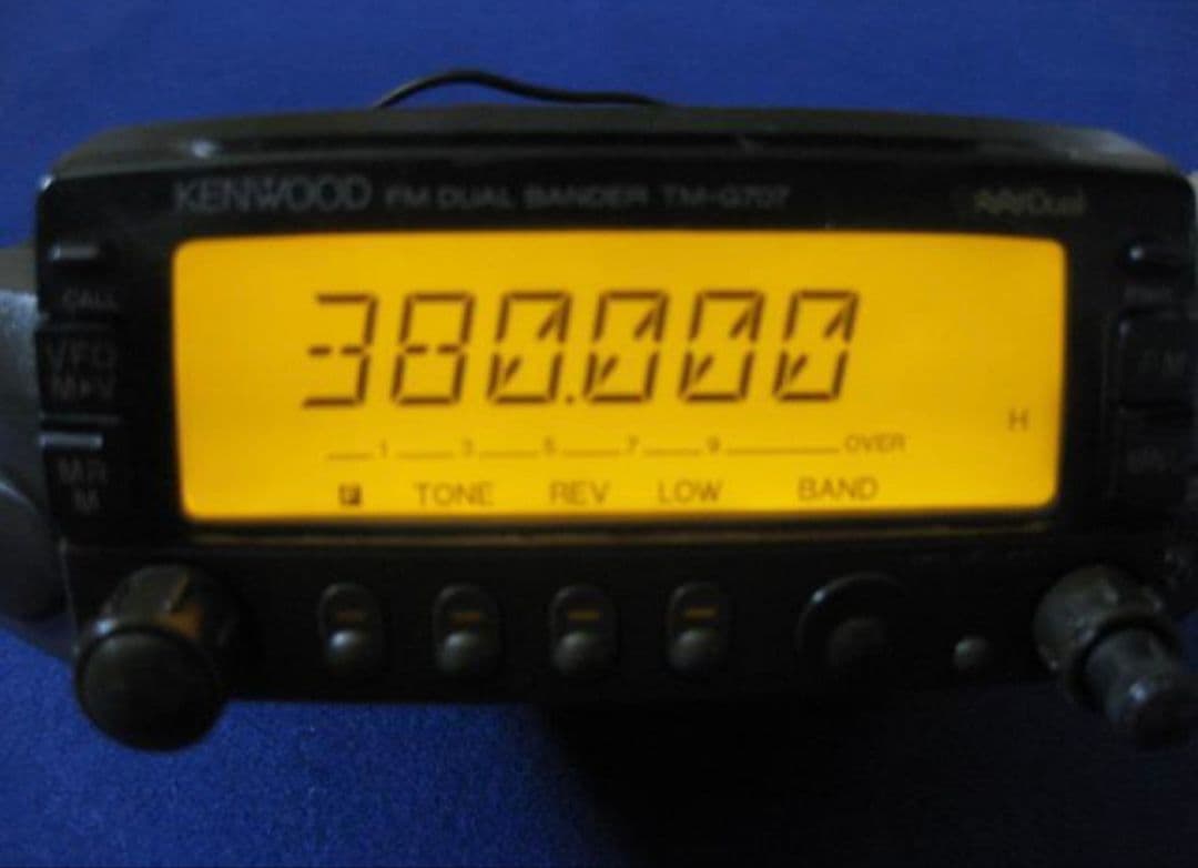 KENWOOD TM-G707 アマチュア無線144/430MHz 広帯域受信