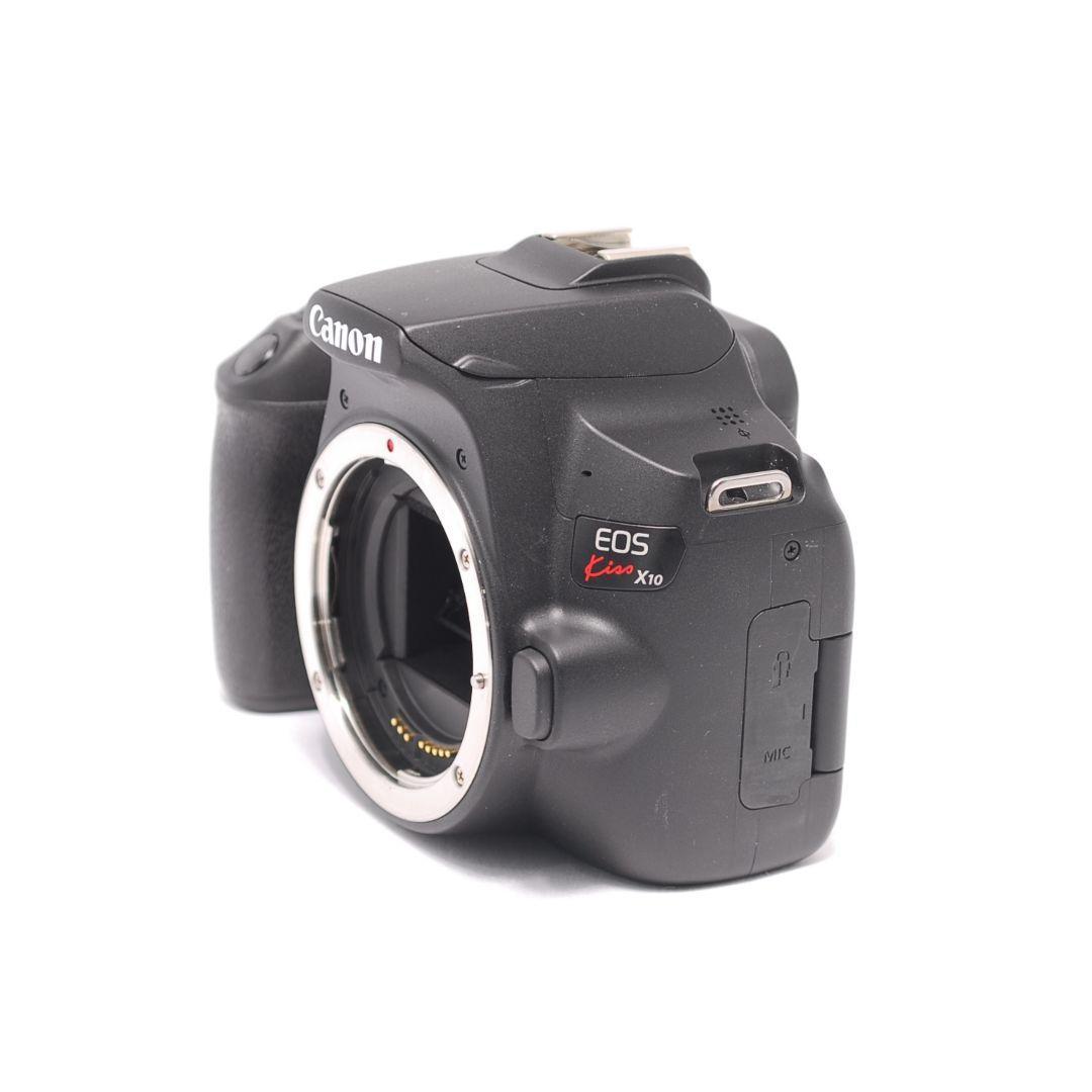 ❤即購入1000円OFF❤ キャノン Kiss X10 手ブレ補正 ダブルレンズ