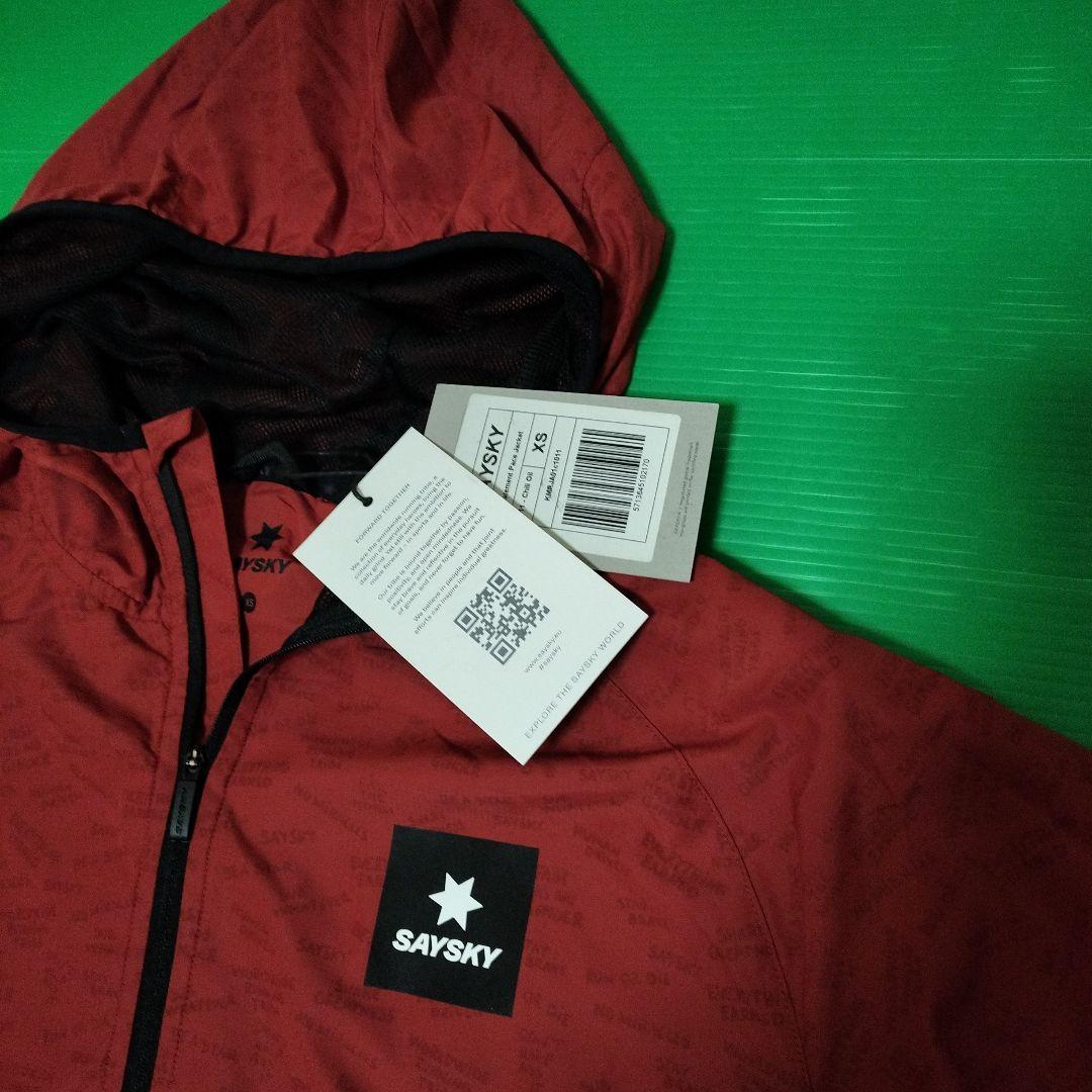 新品タグ付き　セイスカイ　ランニング　ナイロンジャケット　XS