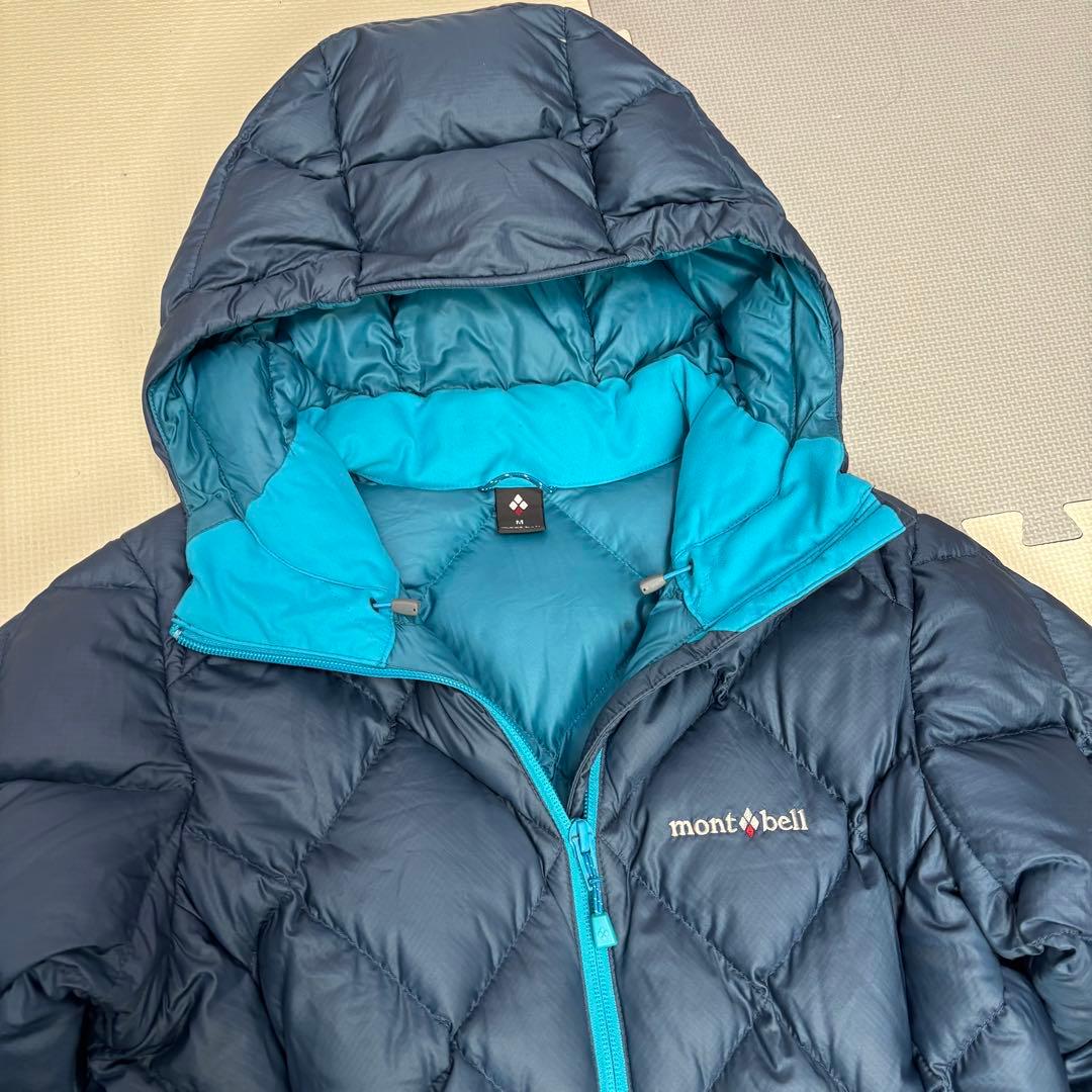 モンベル ライトアルパインダウンパーカ ネイビー M EXダウン 800FP