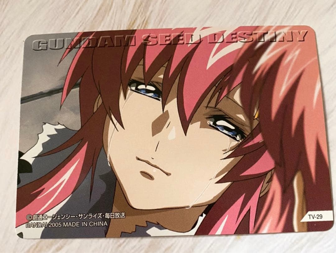 ガンダムSEED カードダス　マスターズ　ラクス　ミーア