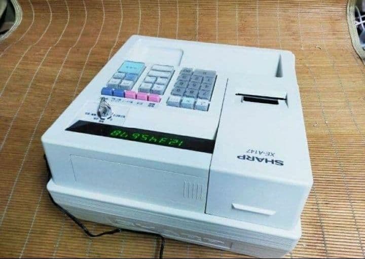 シャープレジスター　XE-A147　PC連携売上管理フル設定無料　888111