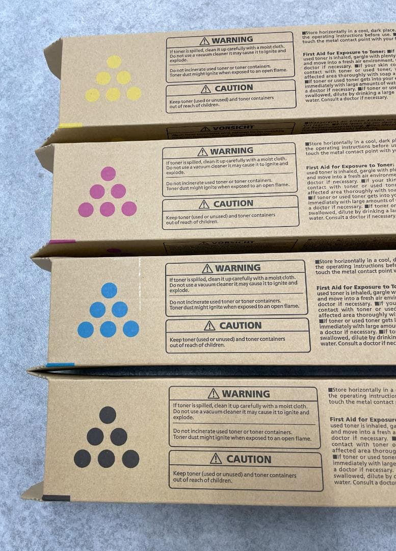 【16本セット】RICOH MP Pトナー C3503 4色 純正 新品