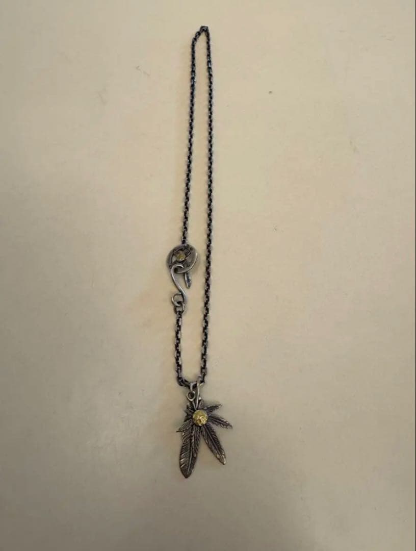 グラスモチーフ ネックレス インディアンジュエリー