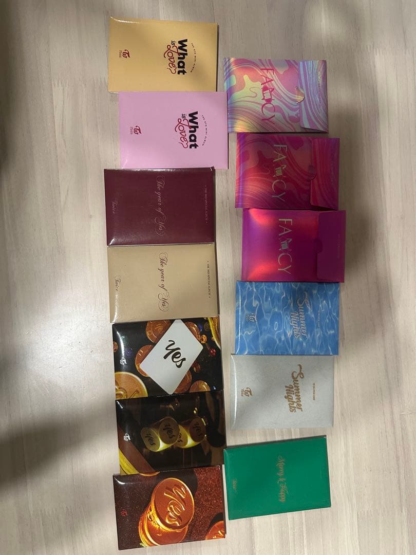 TWICE アルバム33点セット トレカ/付属品付き