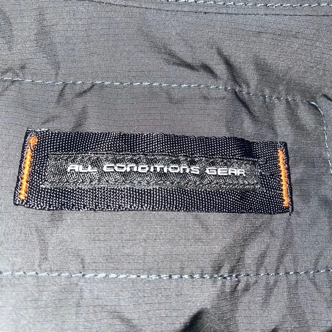 レア90s NIKE ACG ナイロンジャケット 無地 機能性 パッカブル 短丈