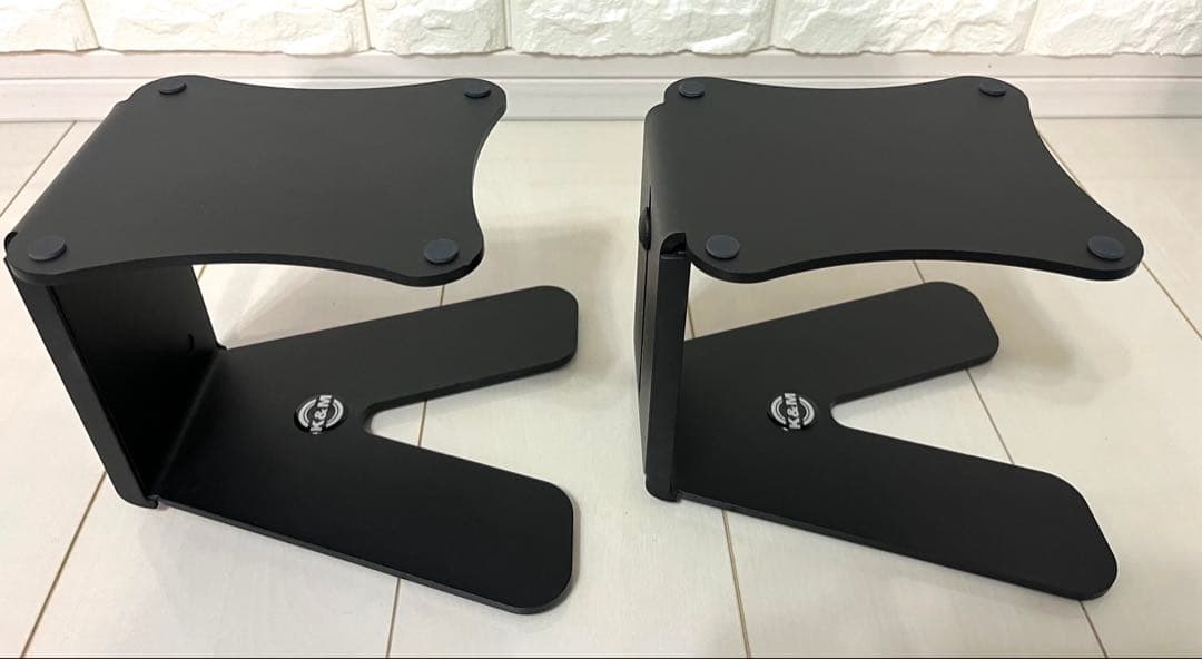 K&M ケーアンドエム デスクトップ型モニタースピーカー用スタンド 26772