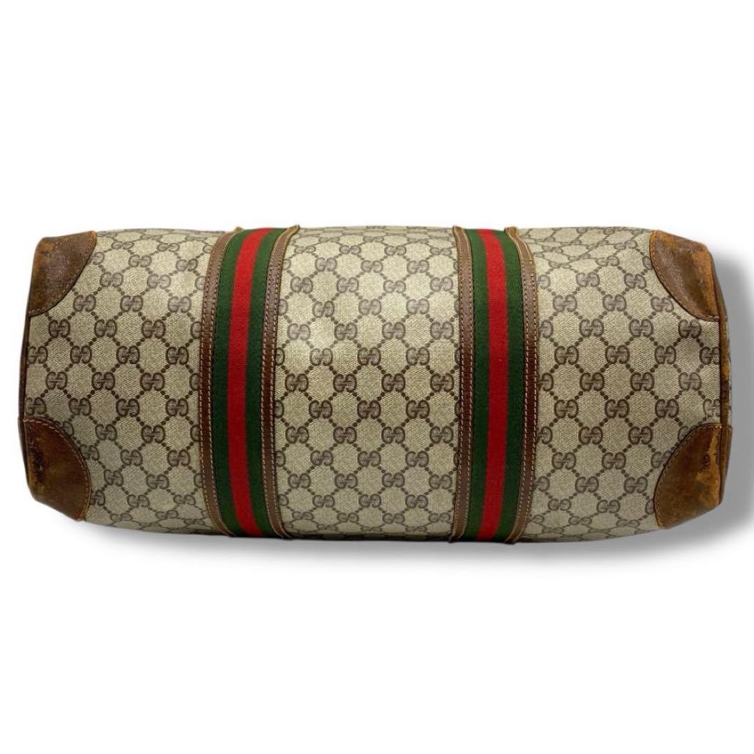 良品 GUCCI OLD シェリーライン ビンテージ ボストンバッグ バッグ