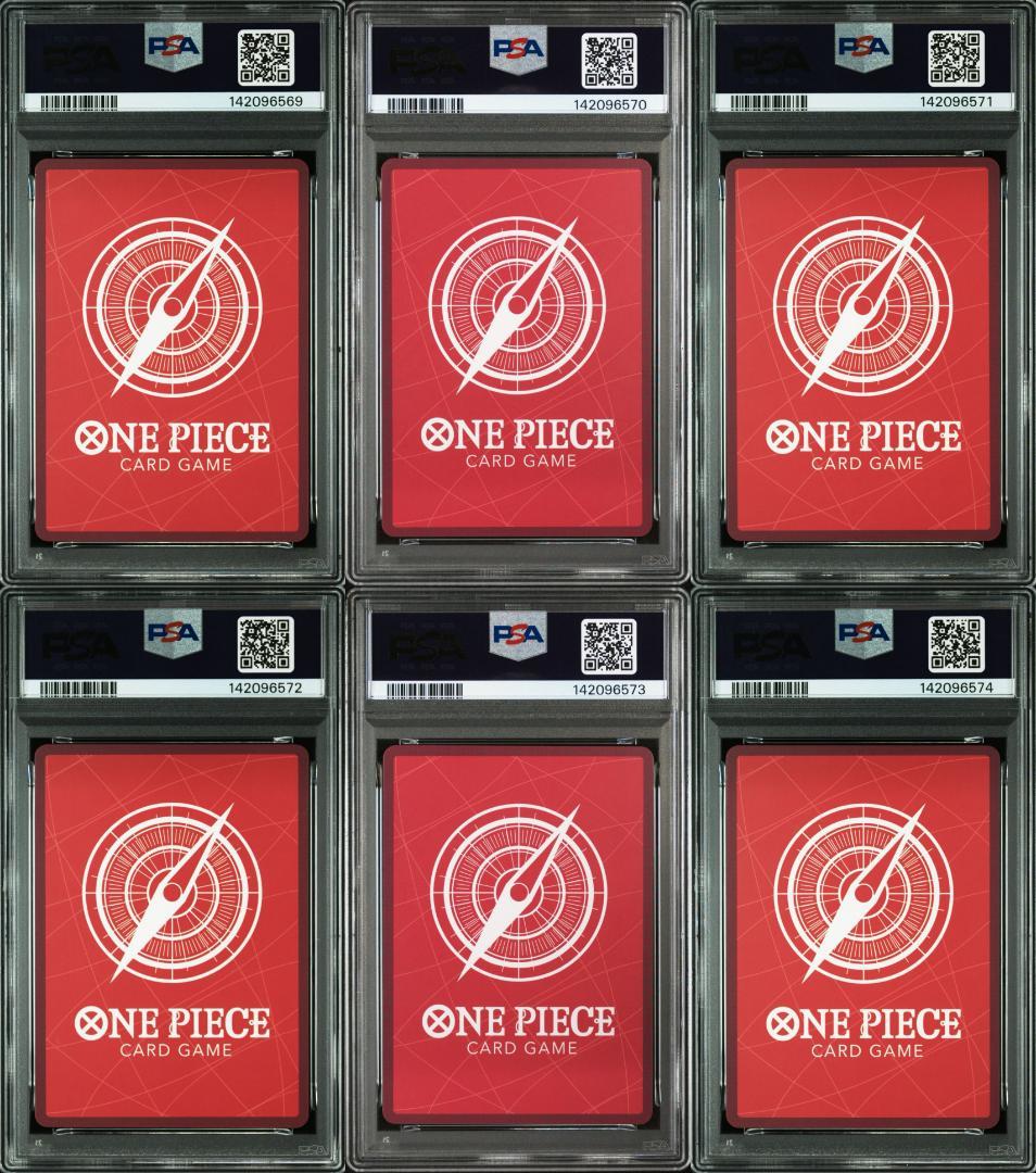 【PSA10_6連番】ワンピースカード base shop リミテッド