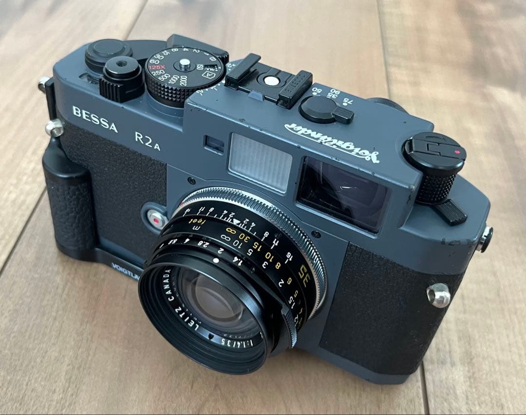 Bessa R2A 整備品 フォクトレンダー ライカ M　ベッサ VM グレー