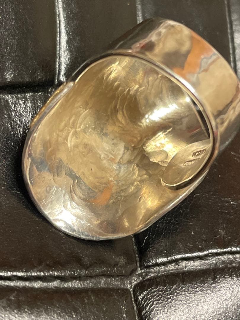 ◆感謝価格◆SILVER（シルバー925）×K20コンビリング◆