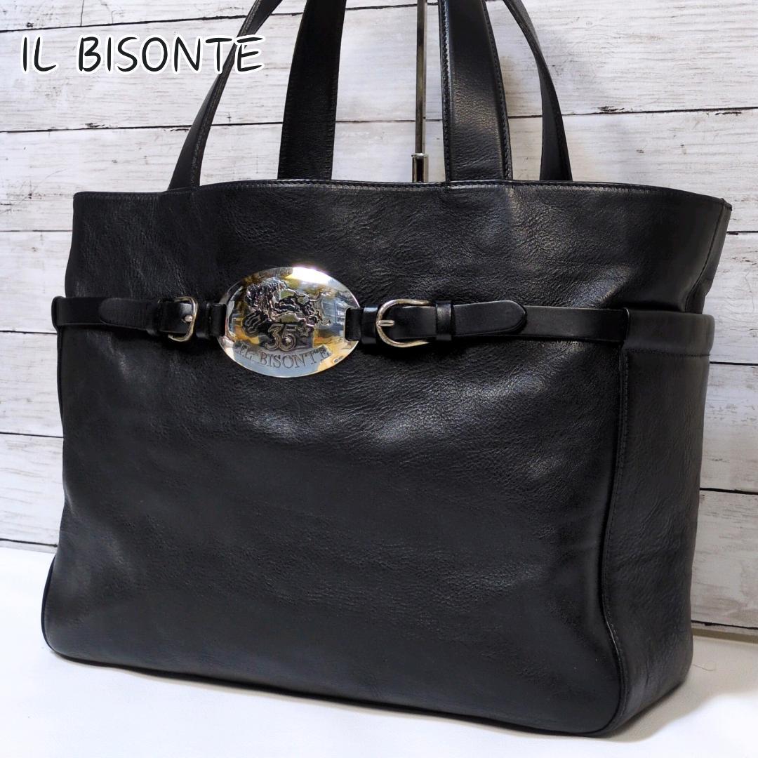 大容量 希少 35周年 イルビゾンテ トートバッグ ＰＣ 肩掛け ビジネス