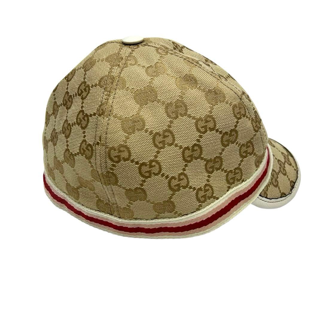 GUCCI グッチ ベースボールキャップ GG シェリーライン Mサイズ