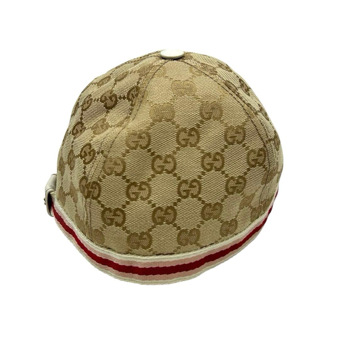 GUCCI グッチ ベースボールキャップ GG シェリーライン Mサイズ
