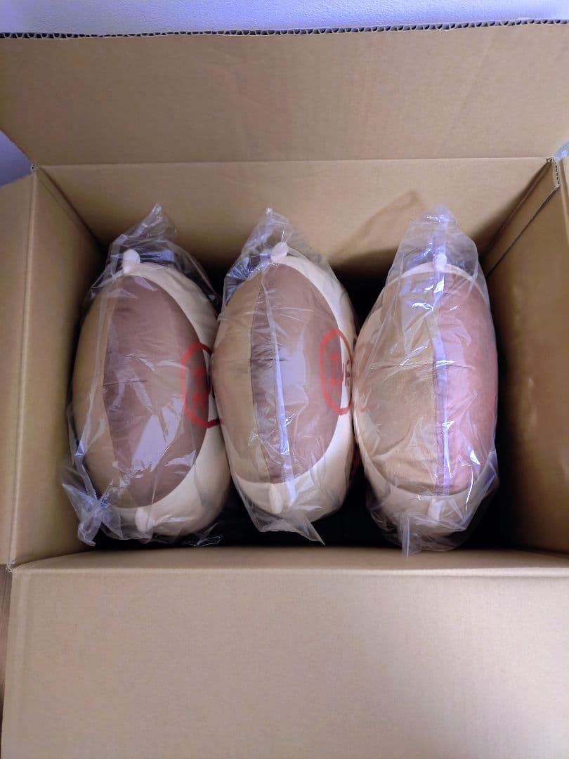 し*ら様 ちいかわ　くりまんじゅう　超BIGぬいぐるみ　3体セット　まとめ売り