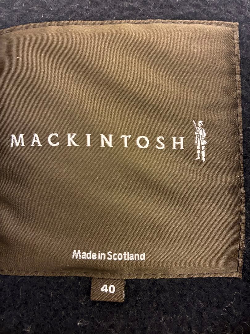 MACKINTOSH ダッフルコート ネイビー 40
