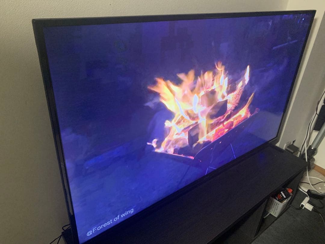 引き取り限定　55インチ 液晶テレビ maxzen HDD付き