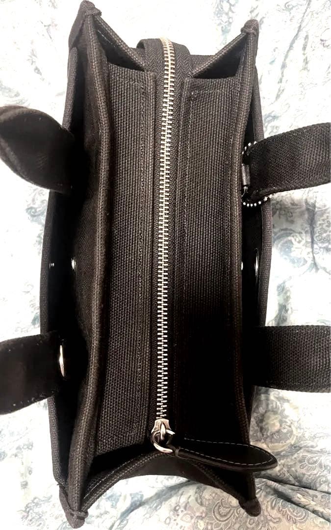 COACHコーチ　カーゴトートバッグ　キャンバス CP164　ブラック