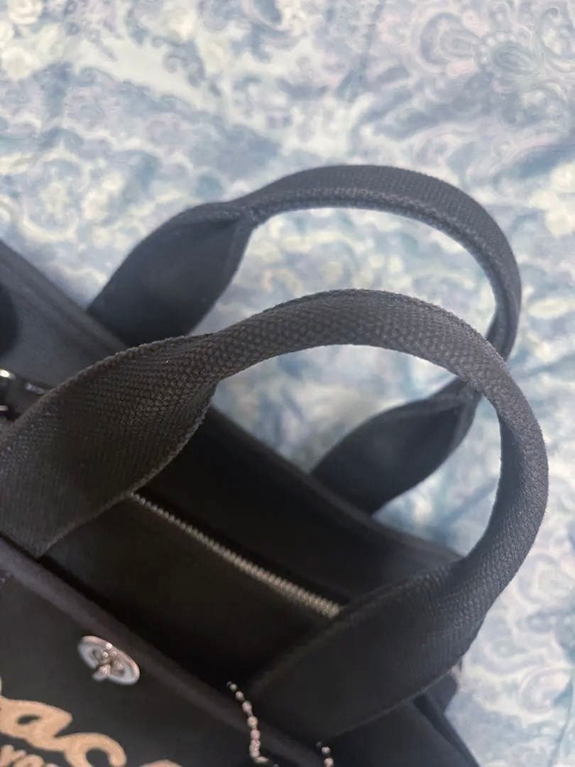 COACHコーチ　カーゴトートバッグ　キャンバス CP164　ブラック