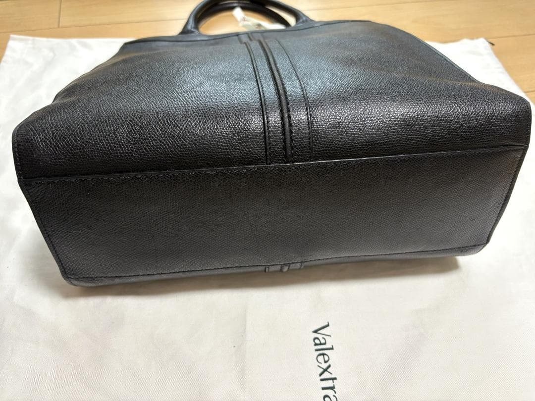 美品　Valextra トートバッグ　黒