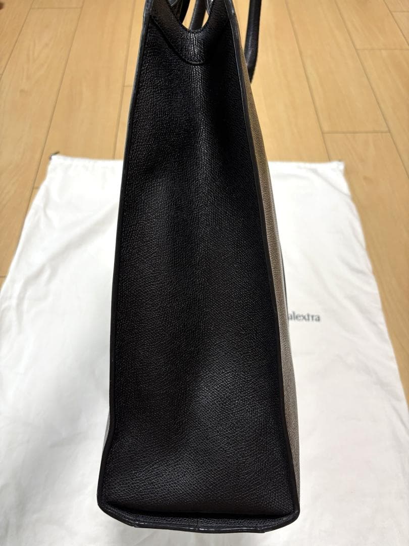 美品　Valextra トートバッグ　黒