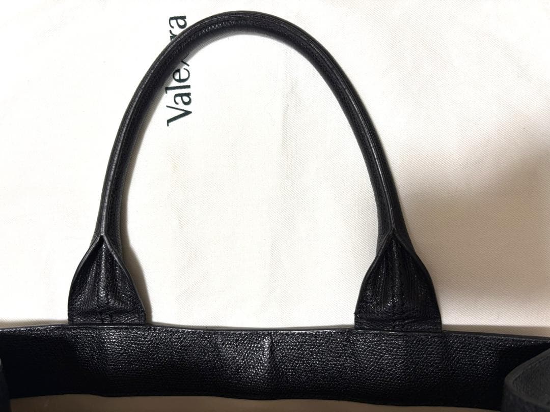 美品　Valextra トートバッグ　黒