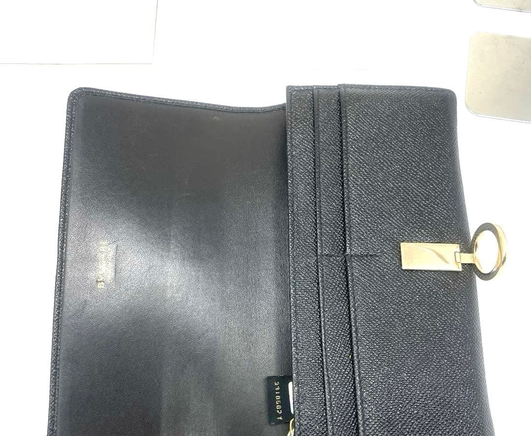 ブルガリ レザー　長財布 ゴールド金具 ビーセロワン　BVLGARI