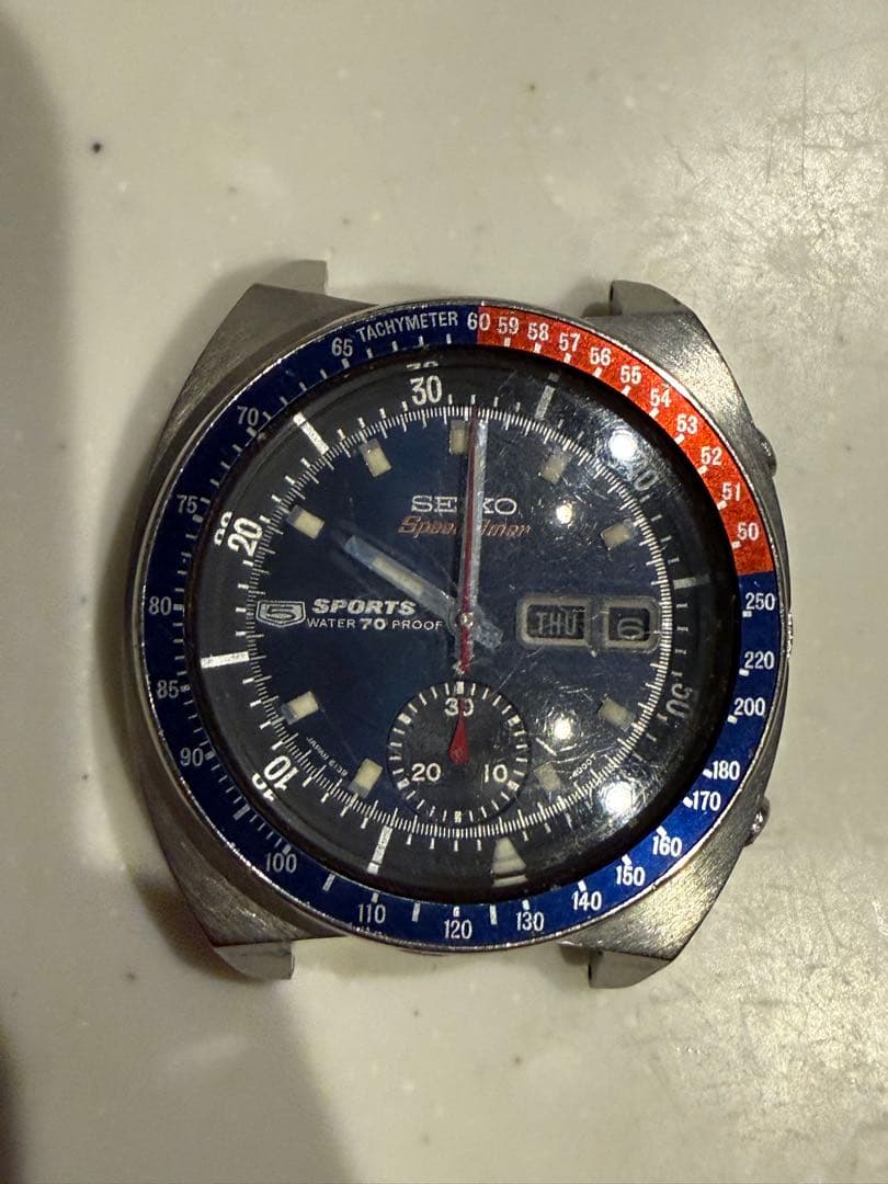 セイコー5スピードタイマー　ペプシ