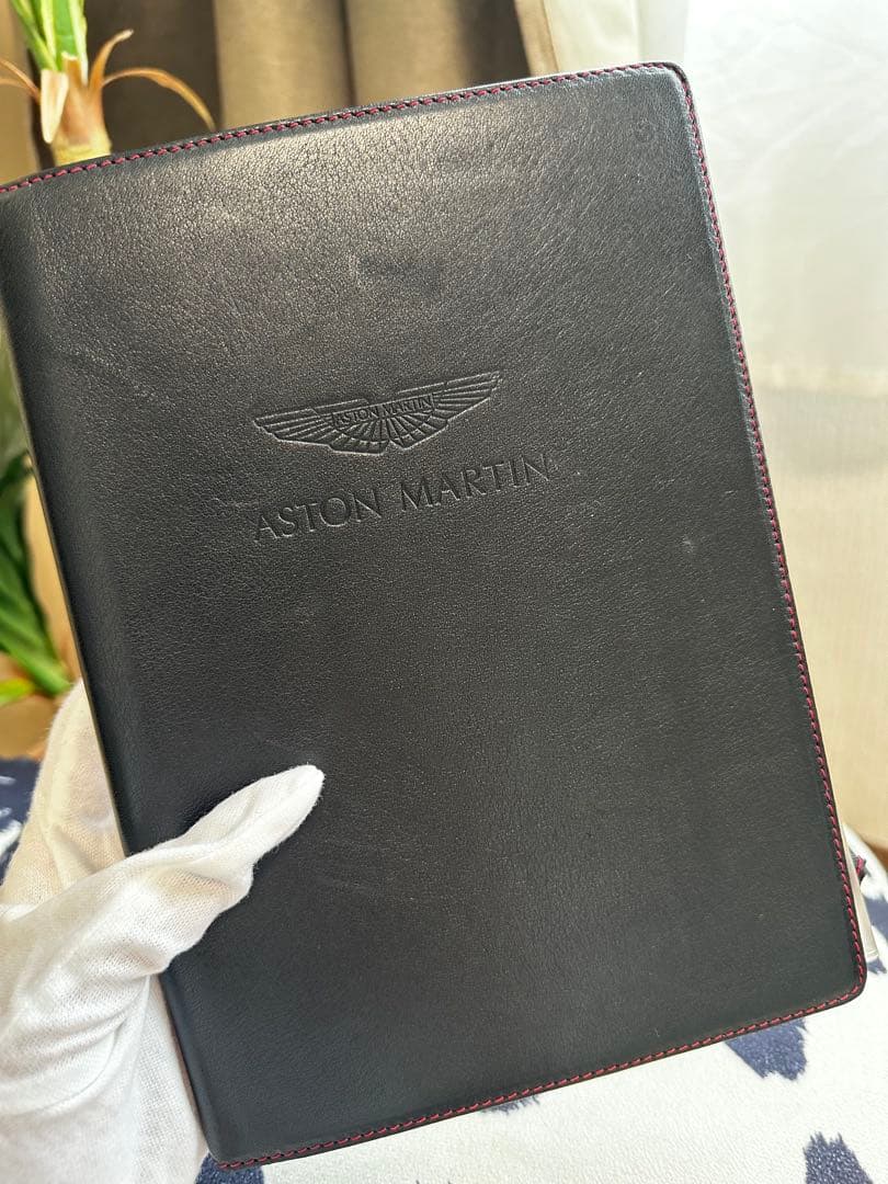 Aston Martin 車検証入れ保証書入れ【純正品】