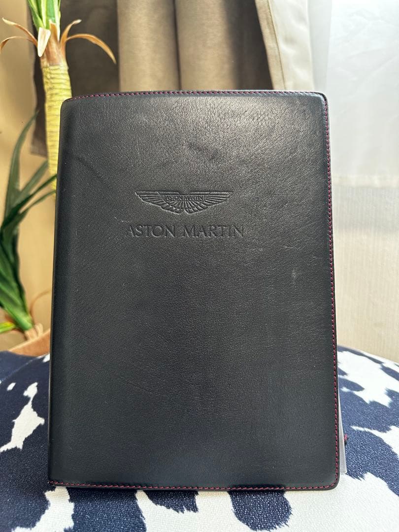 Aston Martin 車検証入れ保証書入れ【純正品】