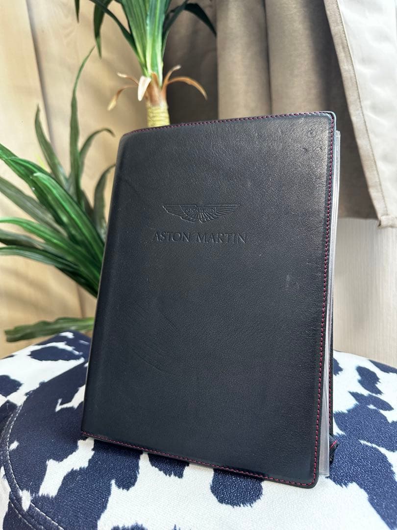 Aston Martin 車検証入れ保証書入れ【純正品】