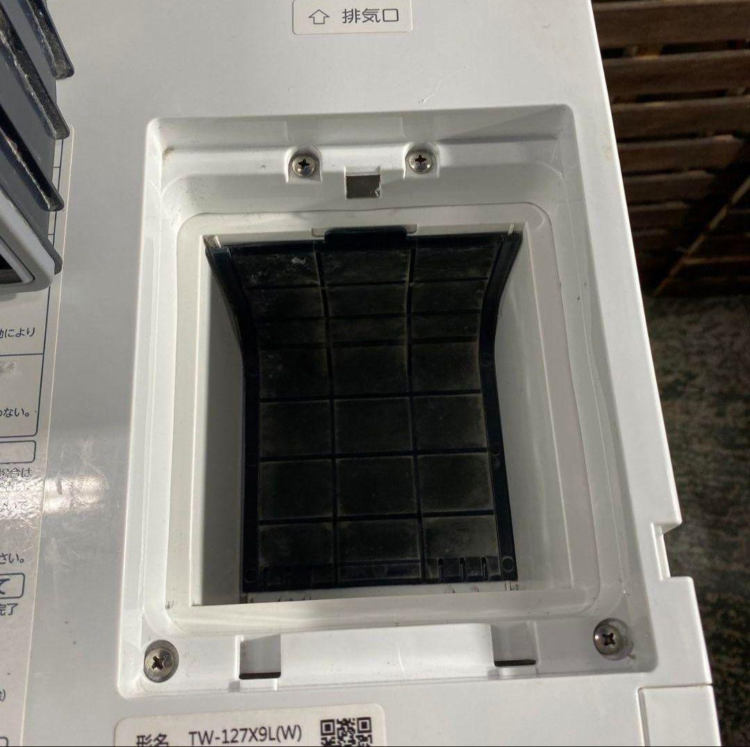 H232R\" 東芝 ZABOON TW-127X9L-W 12kgドラム式洗濯機