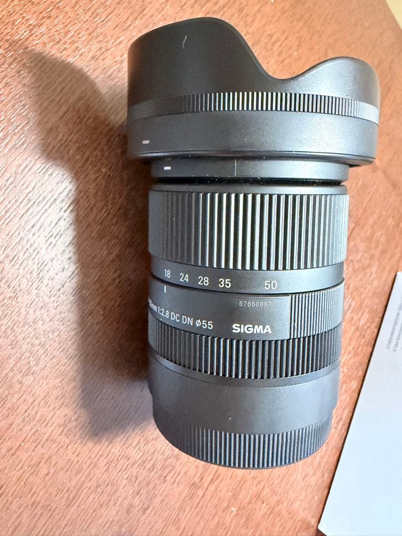 SIGMA18-50mm F2.8 DC DN Eマウント ズーム APS-C