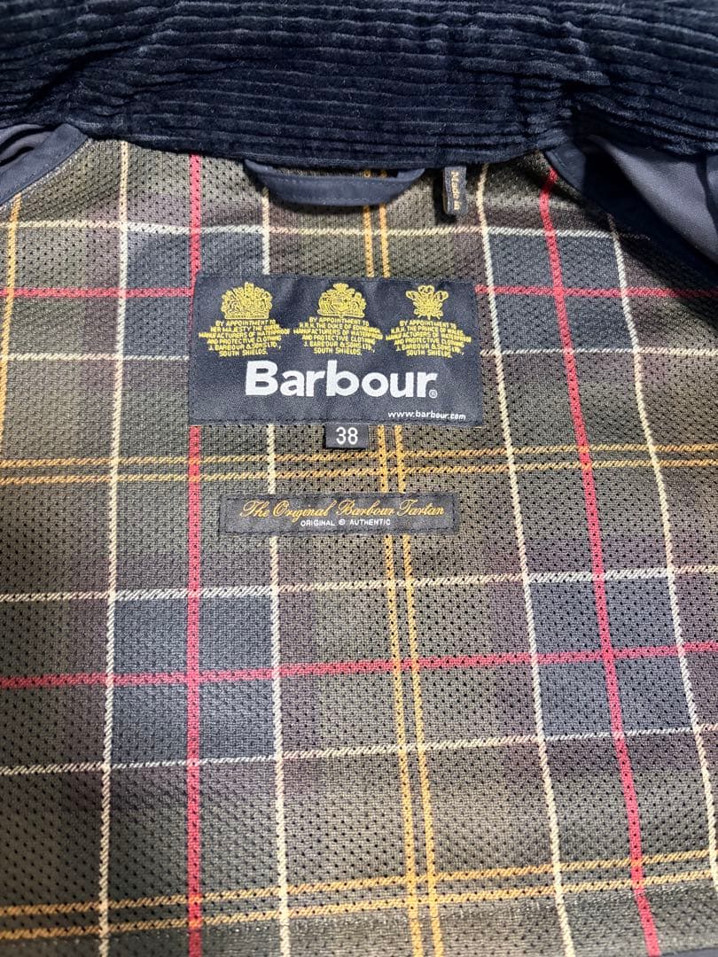 28日まで限定値下げBarbour bedale 38 ピーチスキン ノンオイル