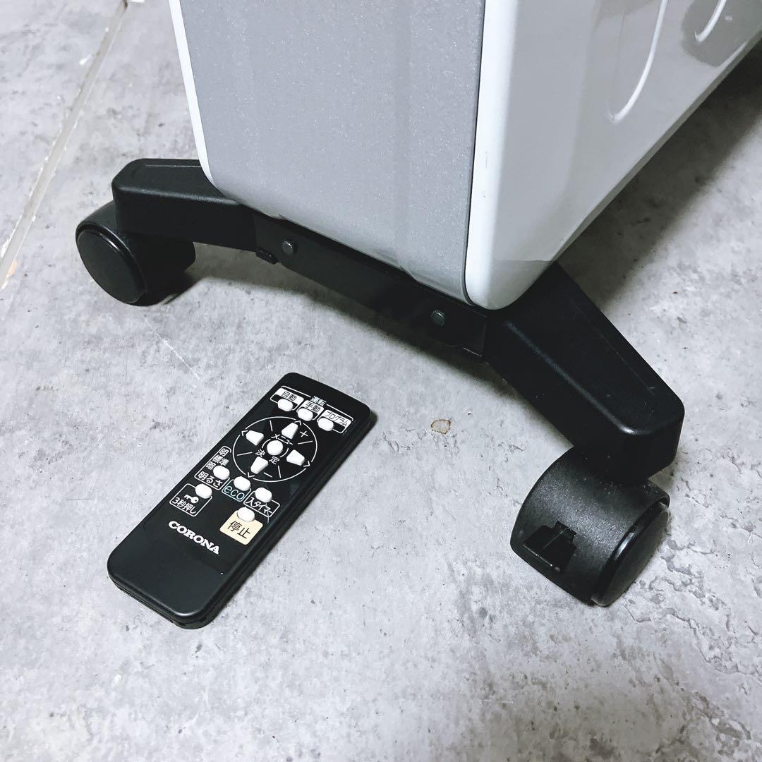 【美品】CORONA DHS-1219 オイルレスヒーター 2019年製