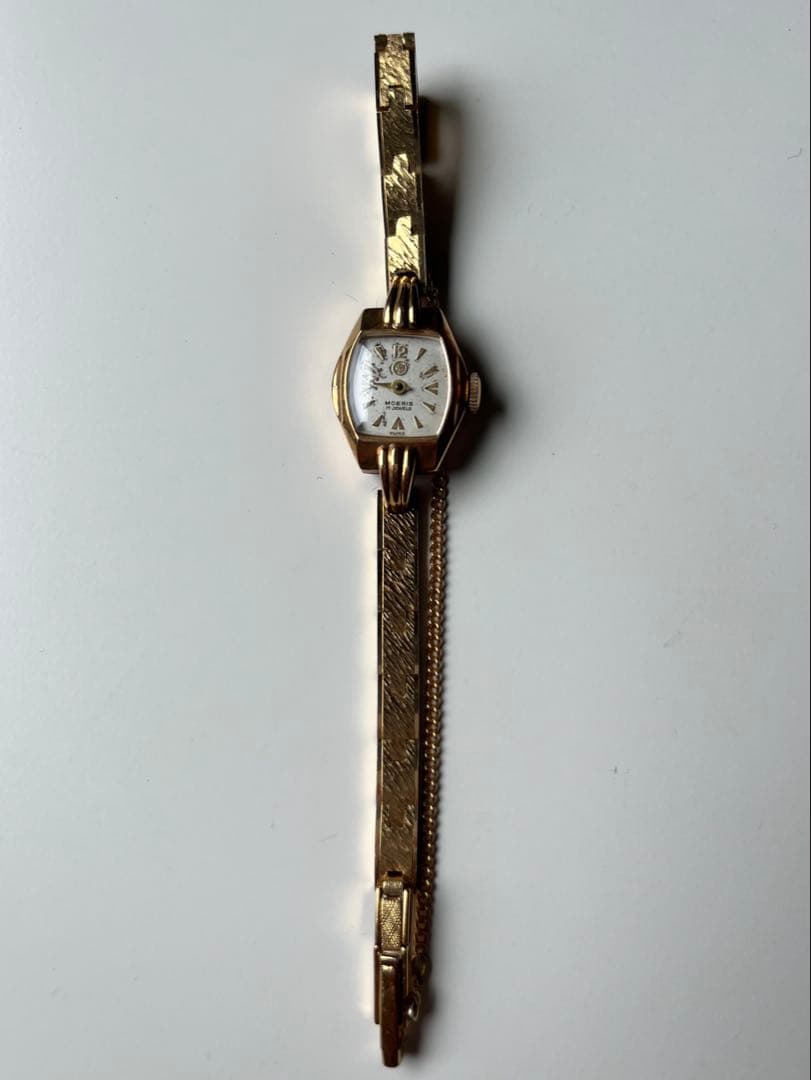 MOERIS ヴィンテージ レディース 動作未確認 K18 17JEWELS