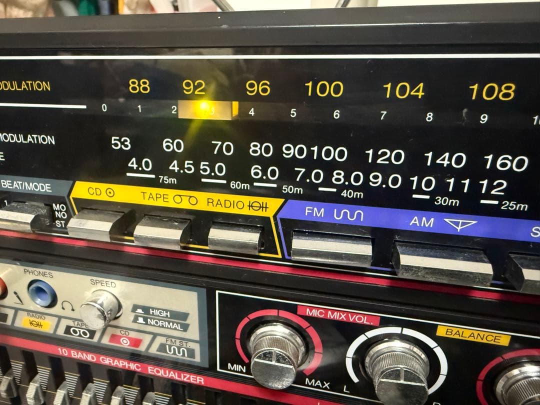 LASONIC TRC-975 ラソニック　ラジカセ