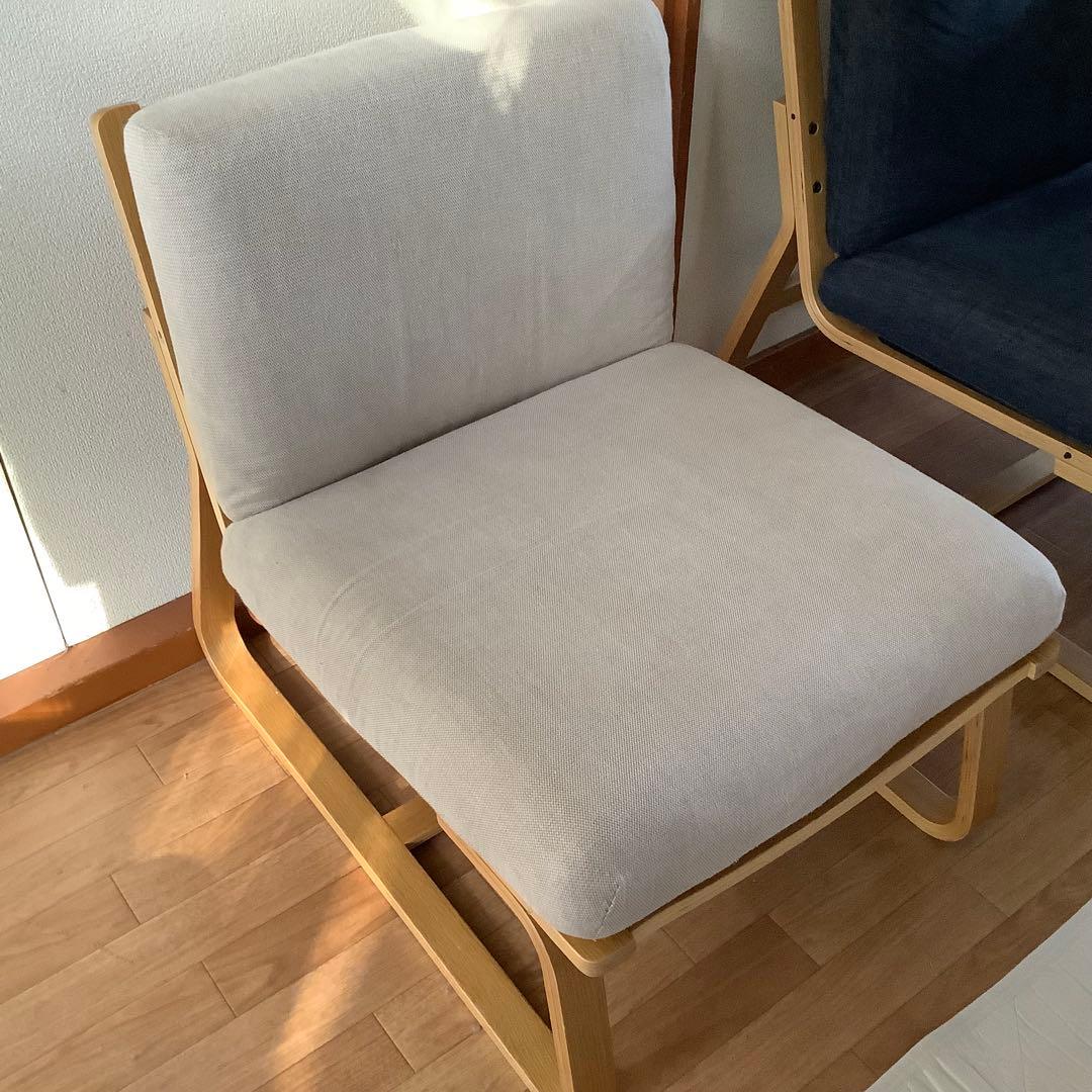 無印良品 リビングでもダイニングでも使えるシリーズ ソファチェア 1脚 中古