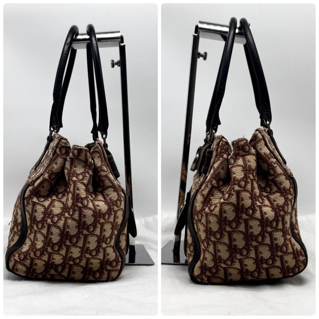 【付属品完備✨】クリスチャンディオール トートバッグ D金具 トロッター