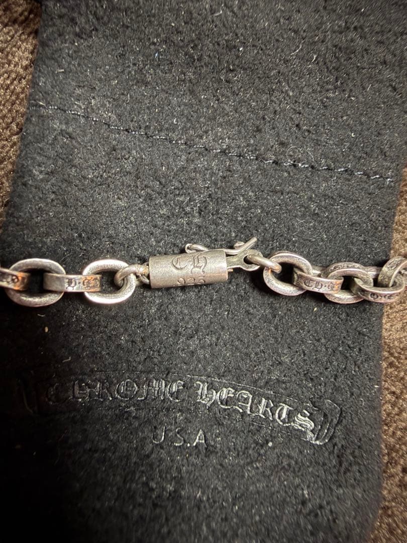 クロムハーツ 24インチペーパーチェーン