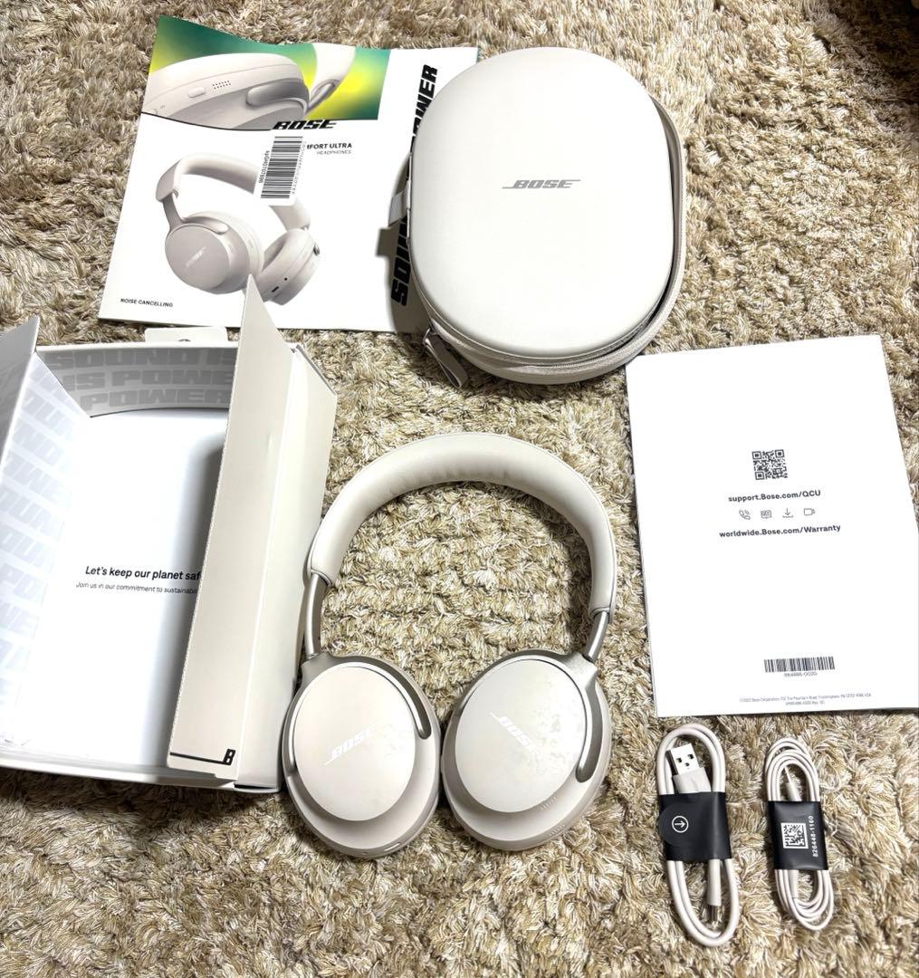 BOSE ヘッドホン QUIETCOMFORT ULTRA WHITE SMOK