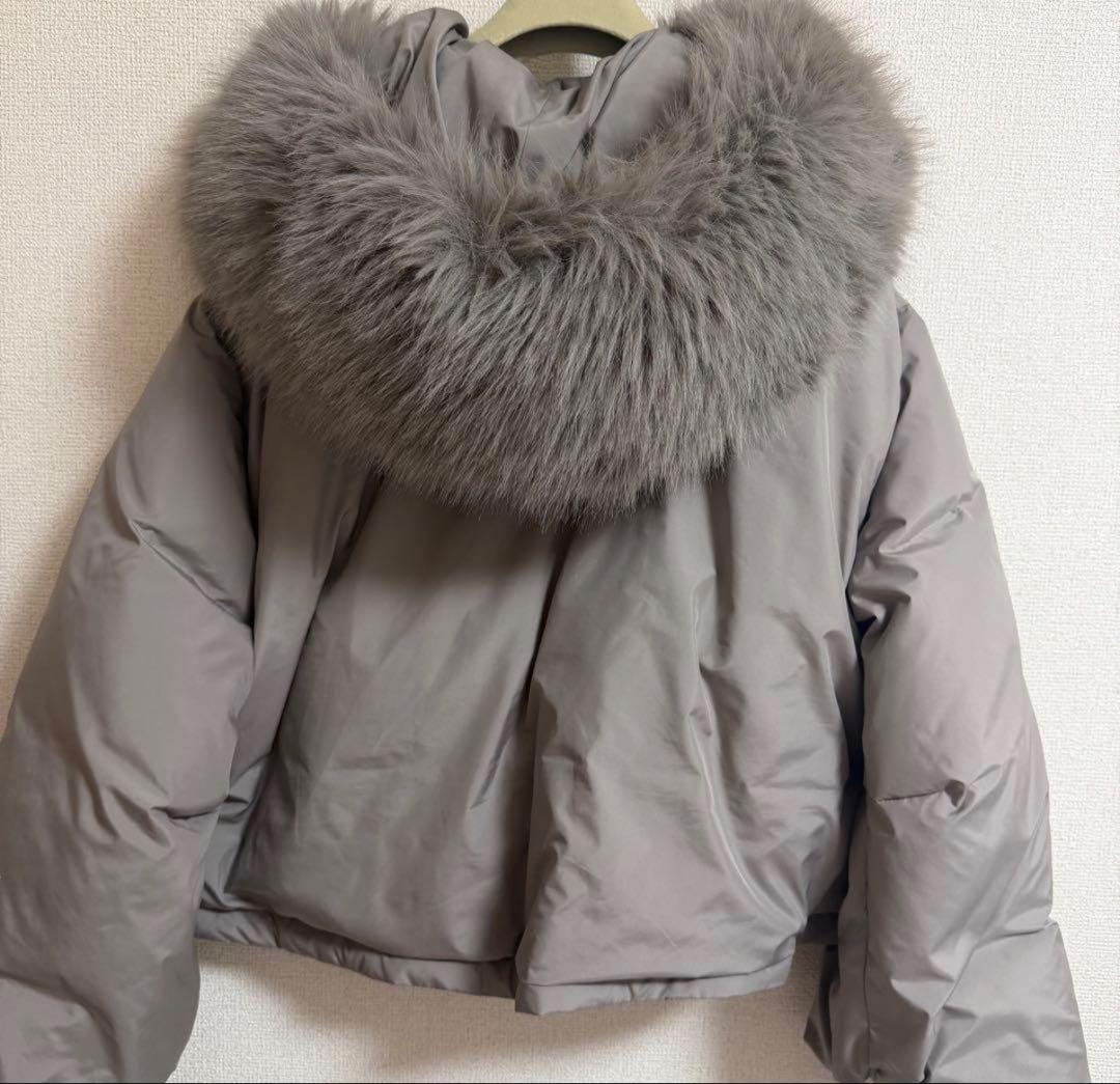 SNIDEL♡︎西川フードファーショートダウン